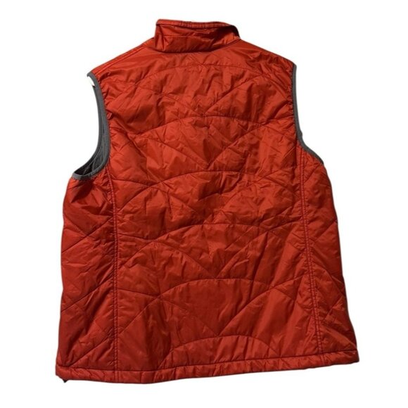 LL Bean PrimaLoft Vest Men's Orange Size XL Reg‎ Puffer Quilted Outdoor Nature - Picture 2 of 10